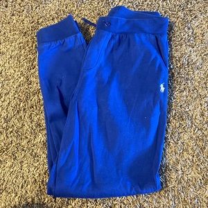 All 3 kids polo ralph sweatpants! size large. Red, Blue, Grey